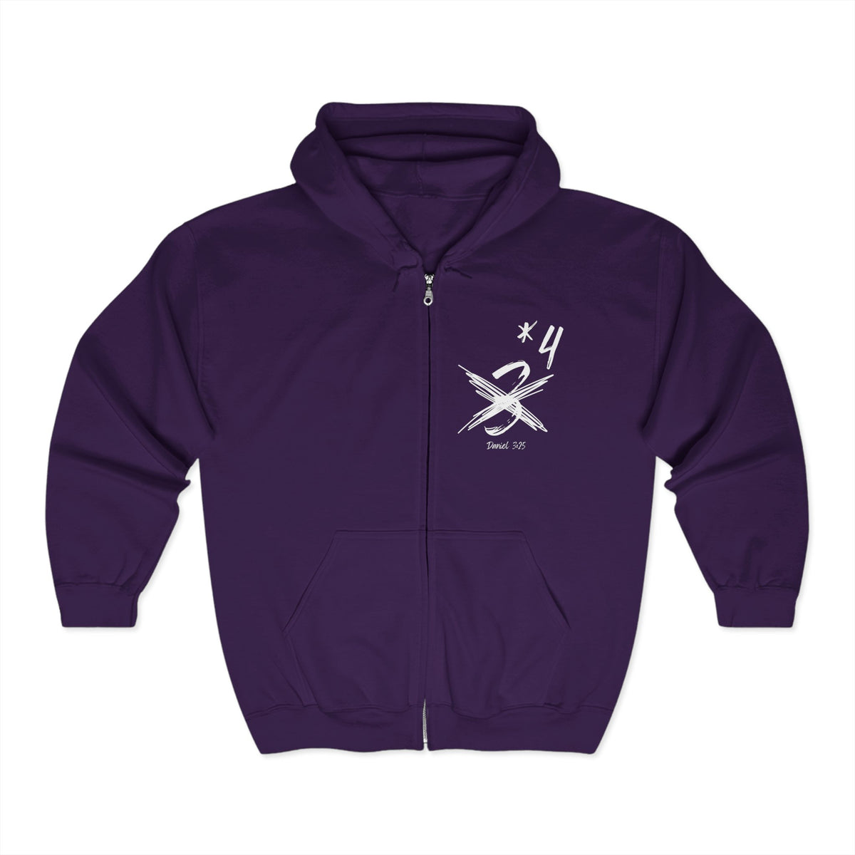Not Just Three | Unisex Heavy Blend™ Full Zip Hooded Sweatshirt