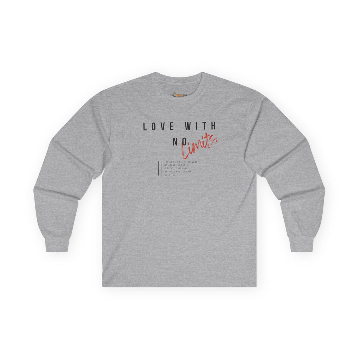 Love With No Limits- Unisex Ultra Cotton Long Sleeve Tee