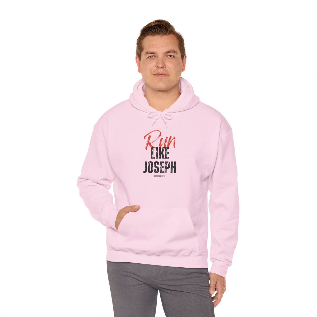 "Run Like Joseph" Unisex Heavy Blend™ Hooded Sweatshirt