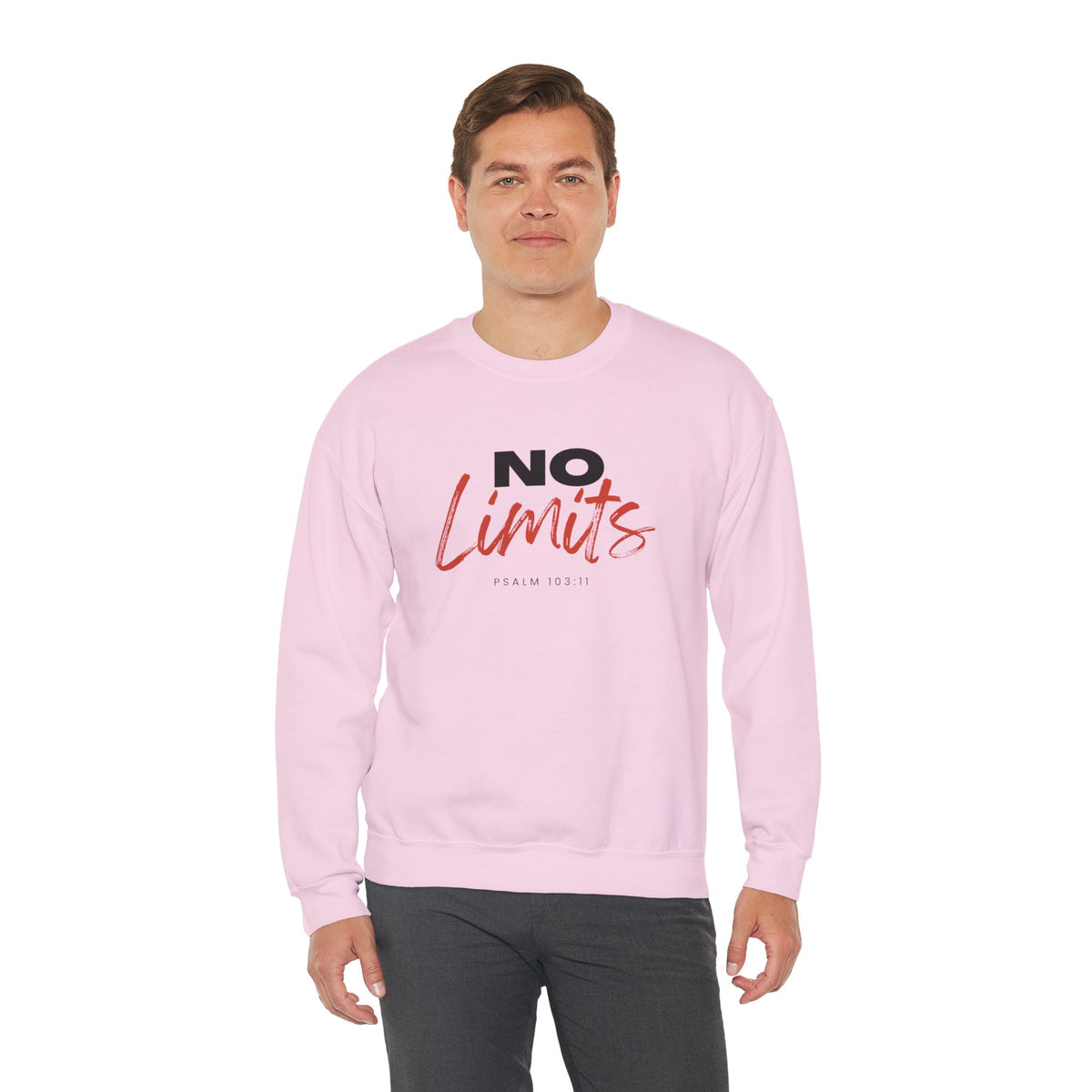 No Limits- Unisex Heavy Blend™ Crewneck Sweatshirt