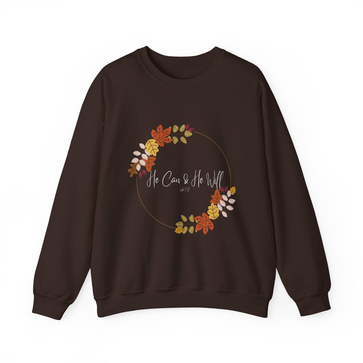 He Can & He Will | Ladies' Heavy Blend™ Crewneck Sweatshirt