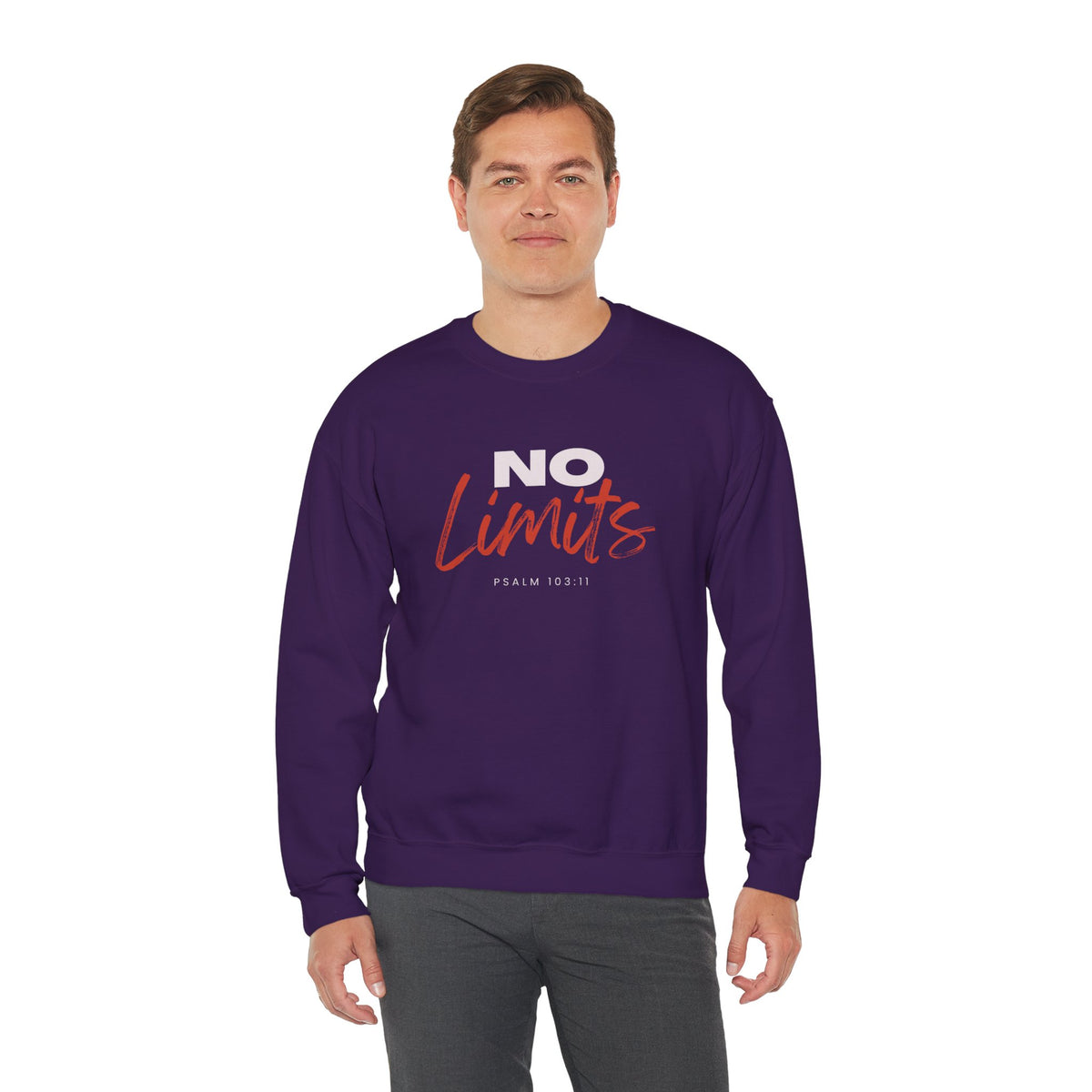 No Limits- Unisex Heavy Blend™ Crewneck Sweatshirt