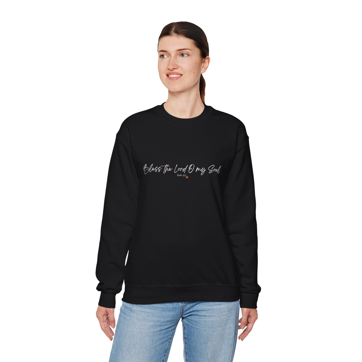 Bless The Lord O My Soul | Ladies' Heavy Blend™ Crewneck Sweatshirt