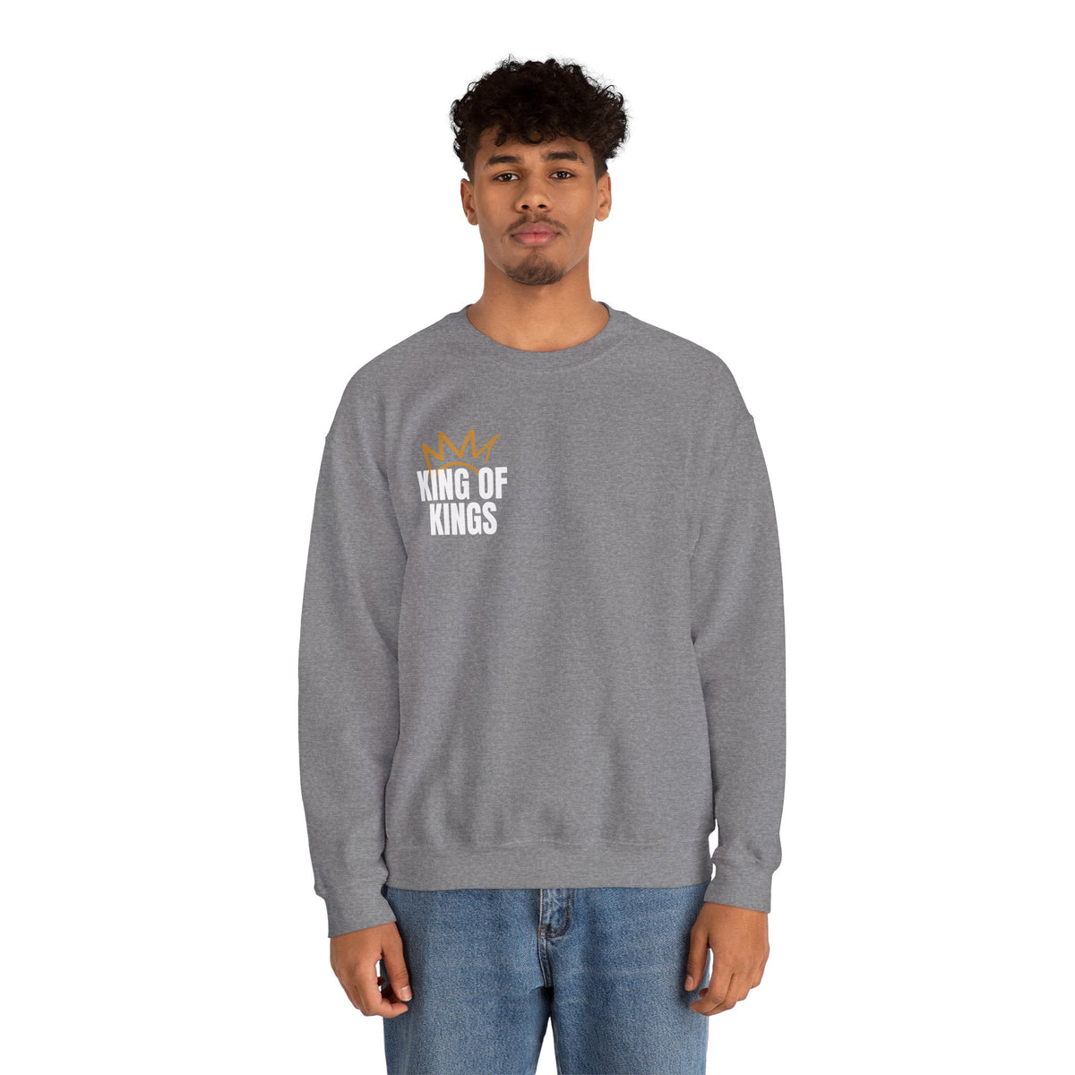 King of Kings | Unisex Heavy Blend™ Crewneck Sweatshirt