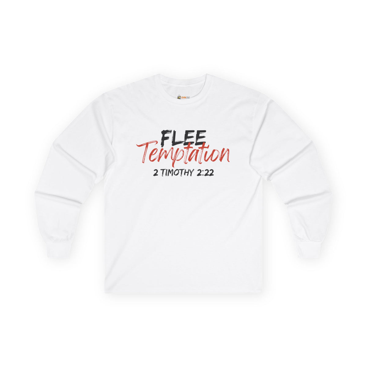 Flee Temptation- Unisex Ultra Cotton Long Sleeve Tee