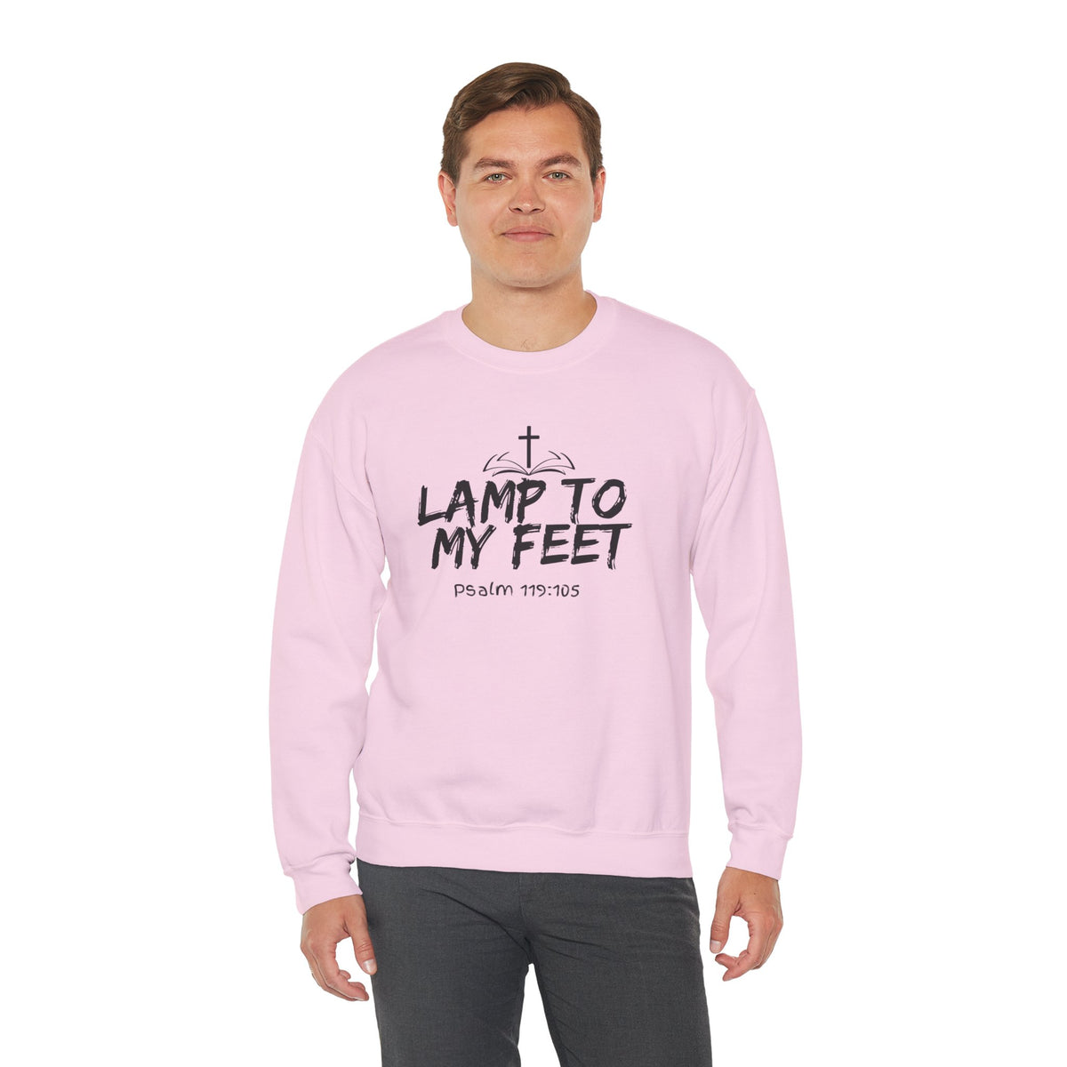 Lamp To My Feet- Unisex Heavy Blend™ Crewneck Sweatshirt