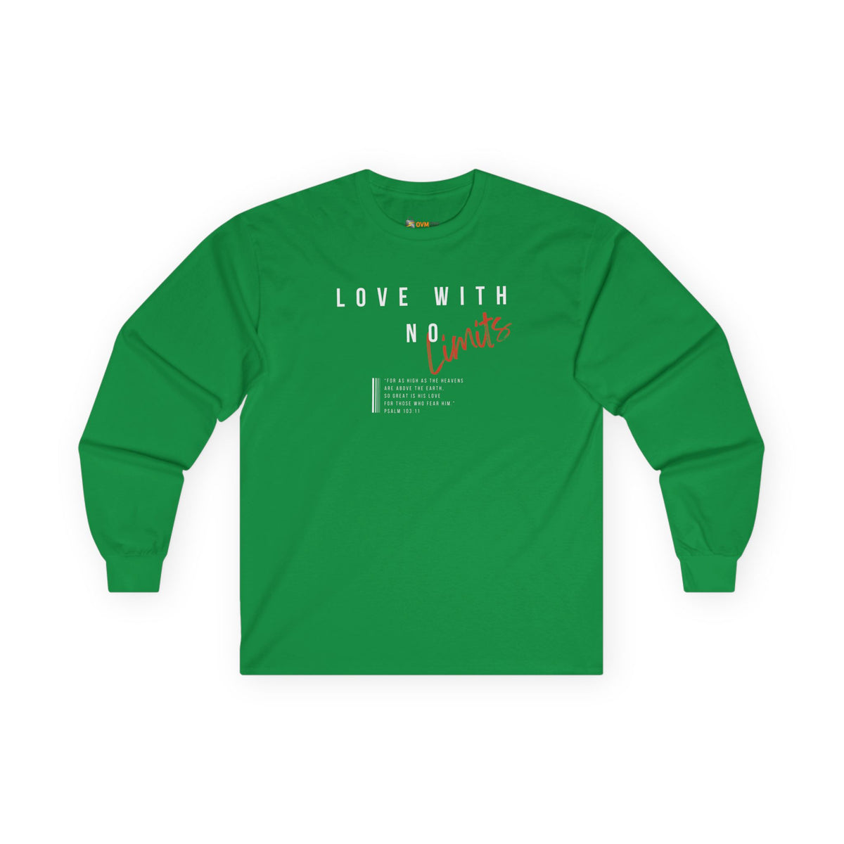 Love With No Limits- Unisex Ultra Cotton Long Sleeve Tee