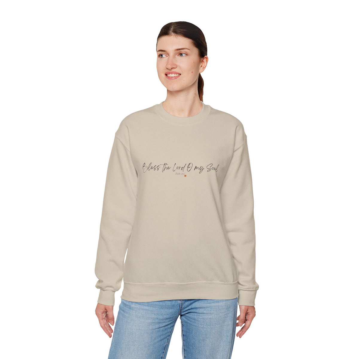 Bless The Lord O My Soul | Ladies' Heavy Blend™ Crewneck Sweatshirt