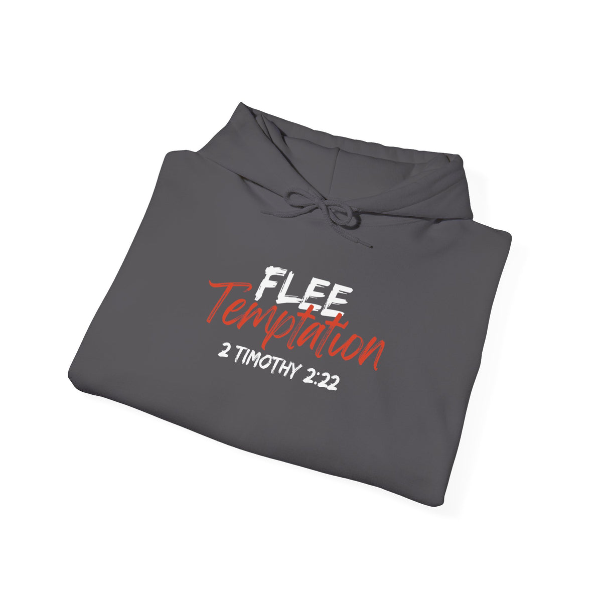 "Flee Temptation" Unisex Heavy Blend™ Hooded Sweatshirt