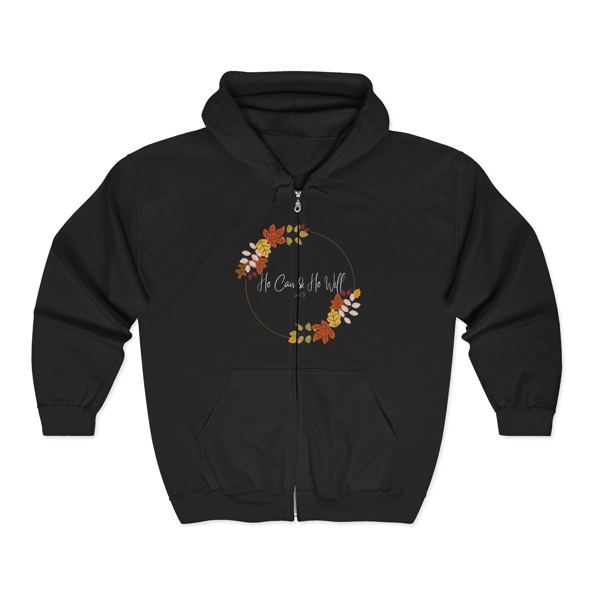 He Can & He Will | Ladies' Heavy Blend™ Full Zip Hooded Sweatshirt