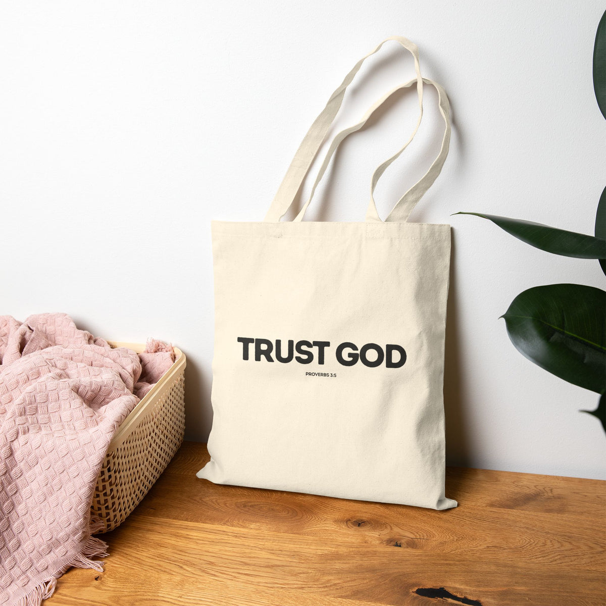 Cotton Canvas Tote Bag