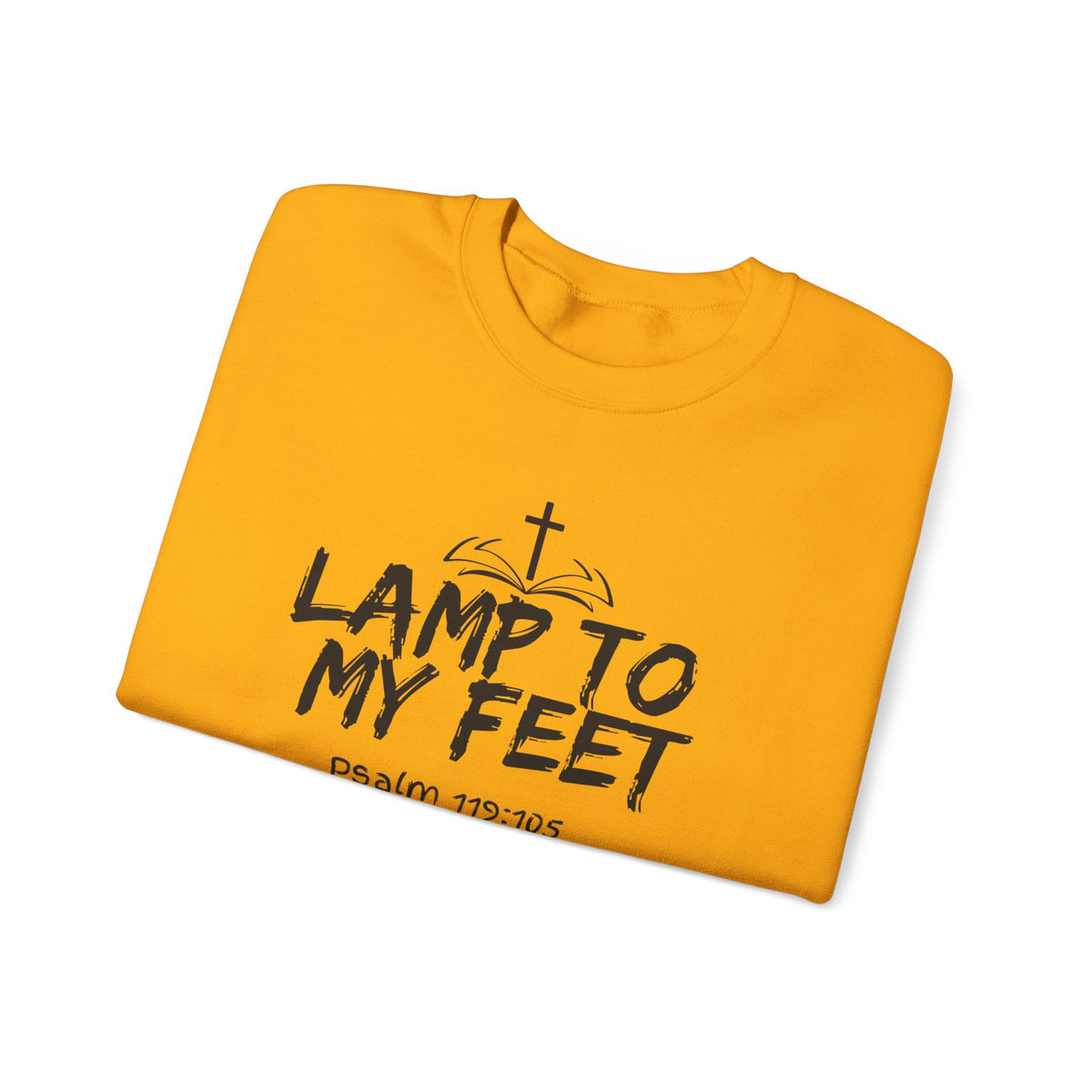 Lamp To My Feet- Unisex Heavy Blend™ Crewneck Sweatshirt