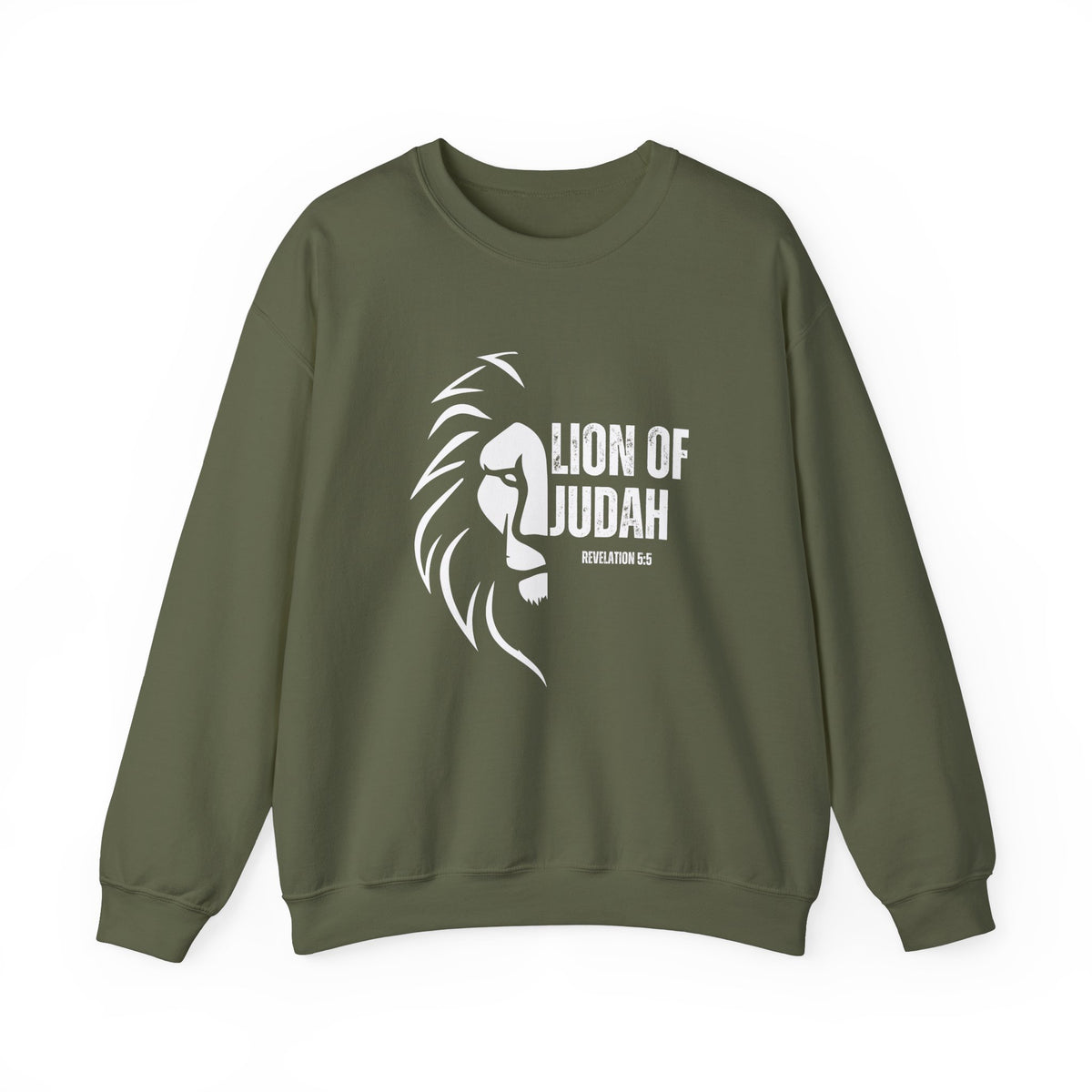 Lion Of Judah- Unisex Heavy Blend™ Crewneck Sweatshirt