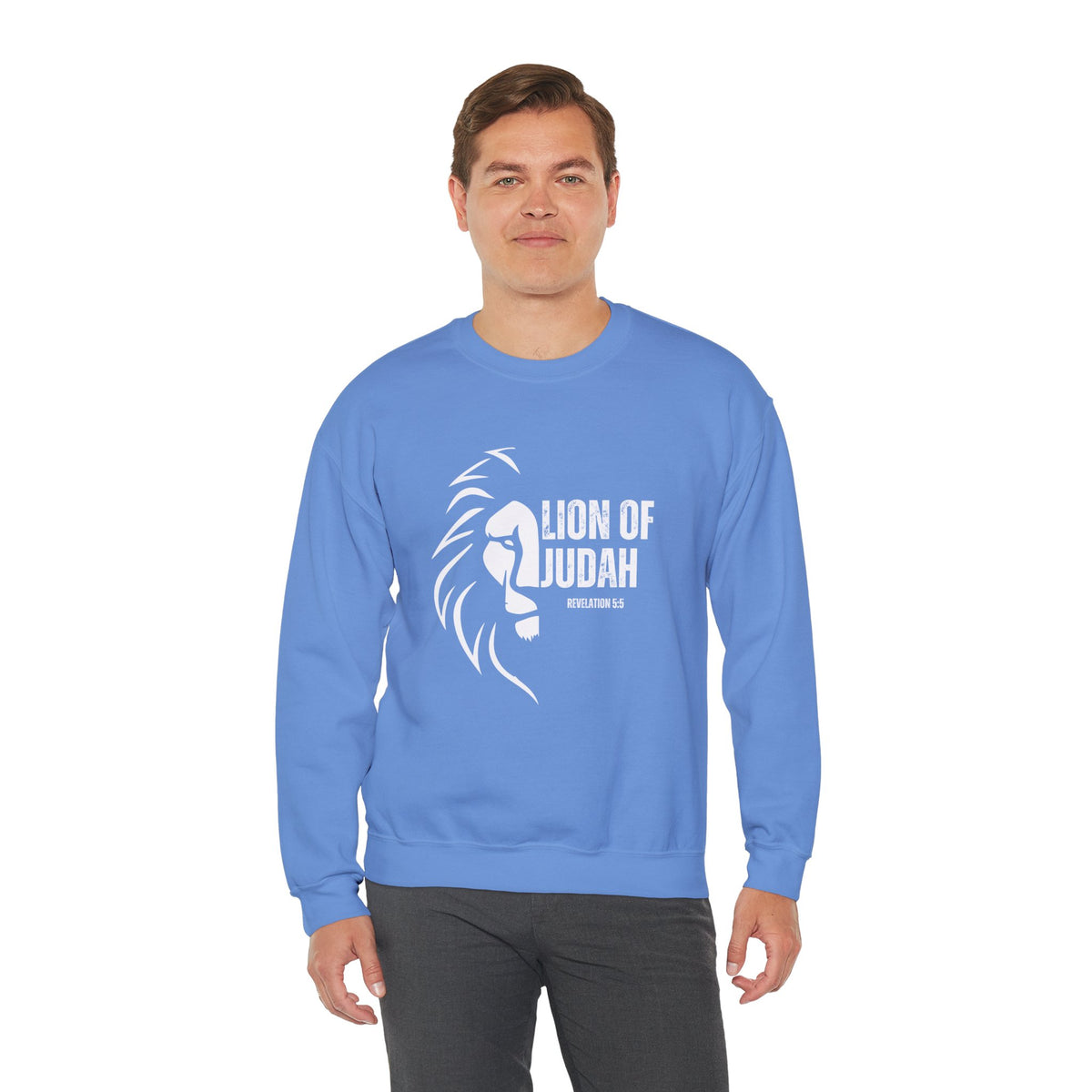 Lion Of Judah- Unisex Heavy Blend™ Crewneck Sweatshirt