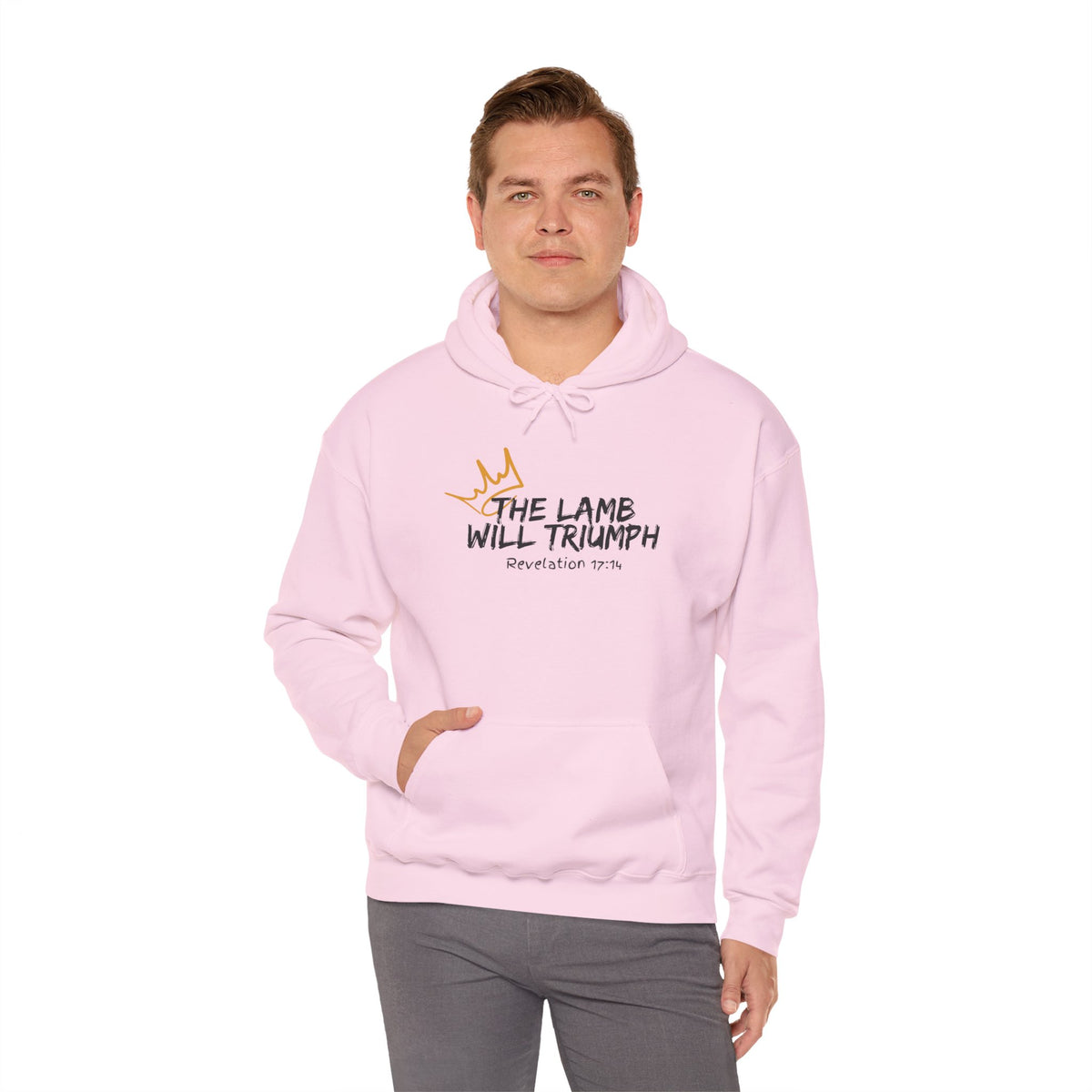 The Lamb Will Triumph Unisex Heavy Blend™ Hooded Sweatshirt