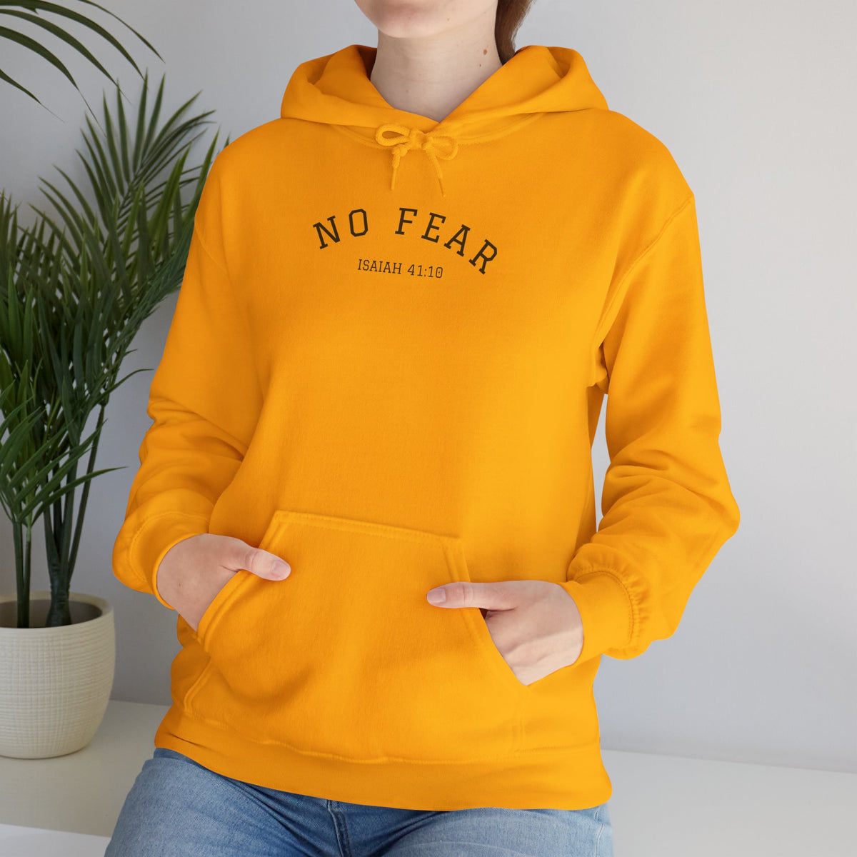 "No Fear" Unisex Heavy Blend™ Hooded Sweatshirt