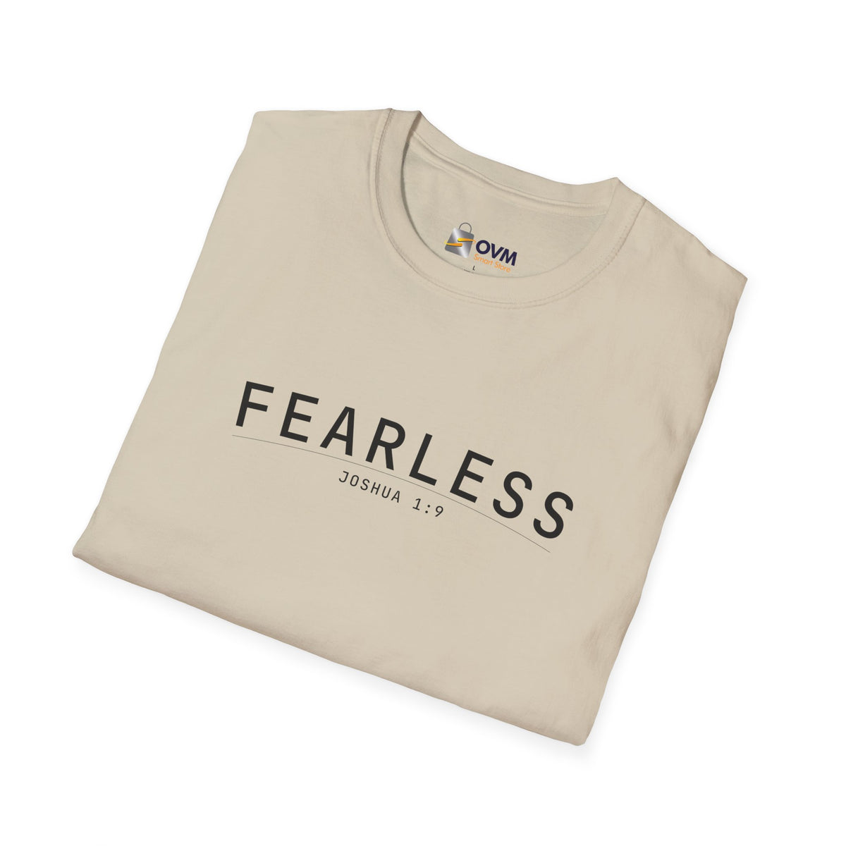 Fearless Christian T-Shirt – Joshua 1:9 Faith Apparel