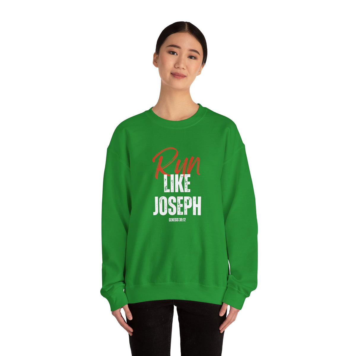 Run Like Joseph- Unisex Heavy Blend™ Crewneck Sweatshirt