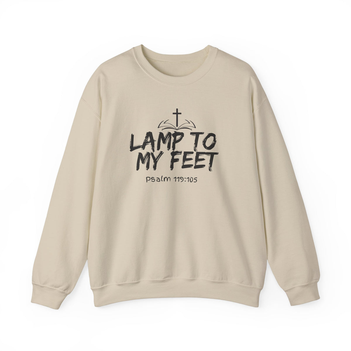 Lamp To My Feet- Unisex Heavy Blend™ Crewneck Sweatshirt