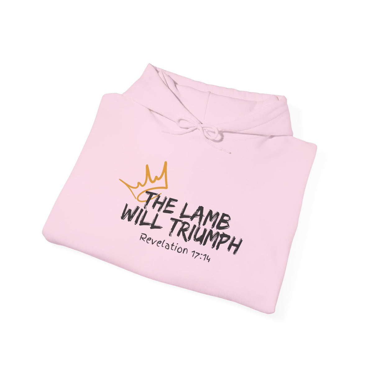 "The Lamb Will Triumph" Unisex Heavy Blend™ Hooded Sweatshirt