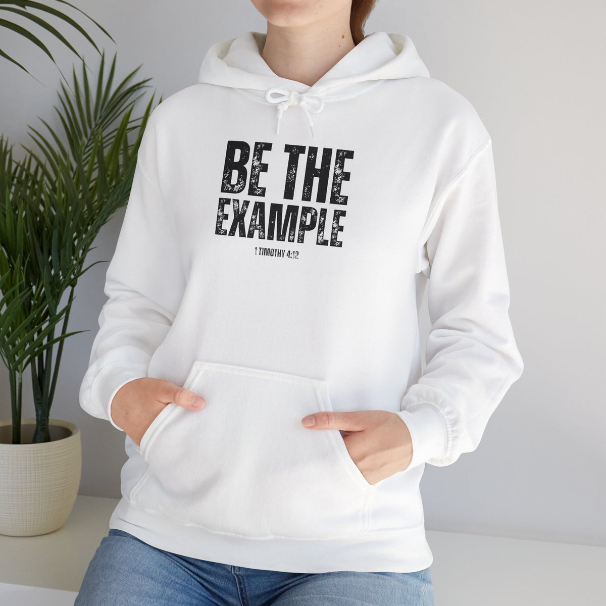 "Be The Example" Unisex Heavy Blend™ Hooded Sweatshirt