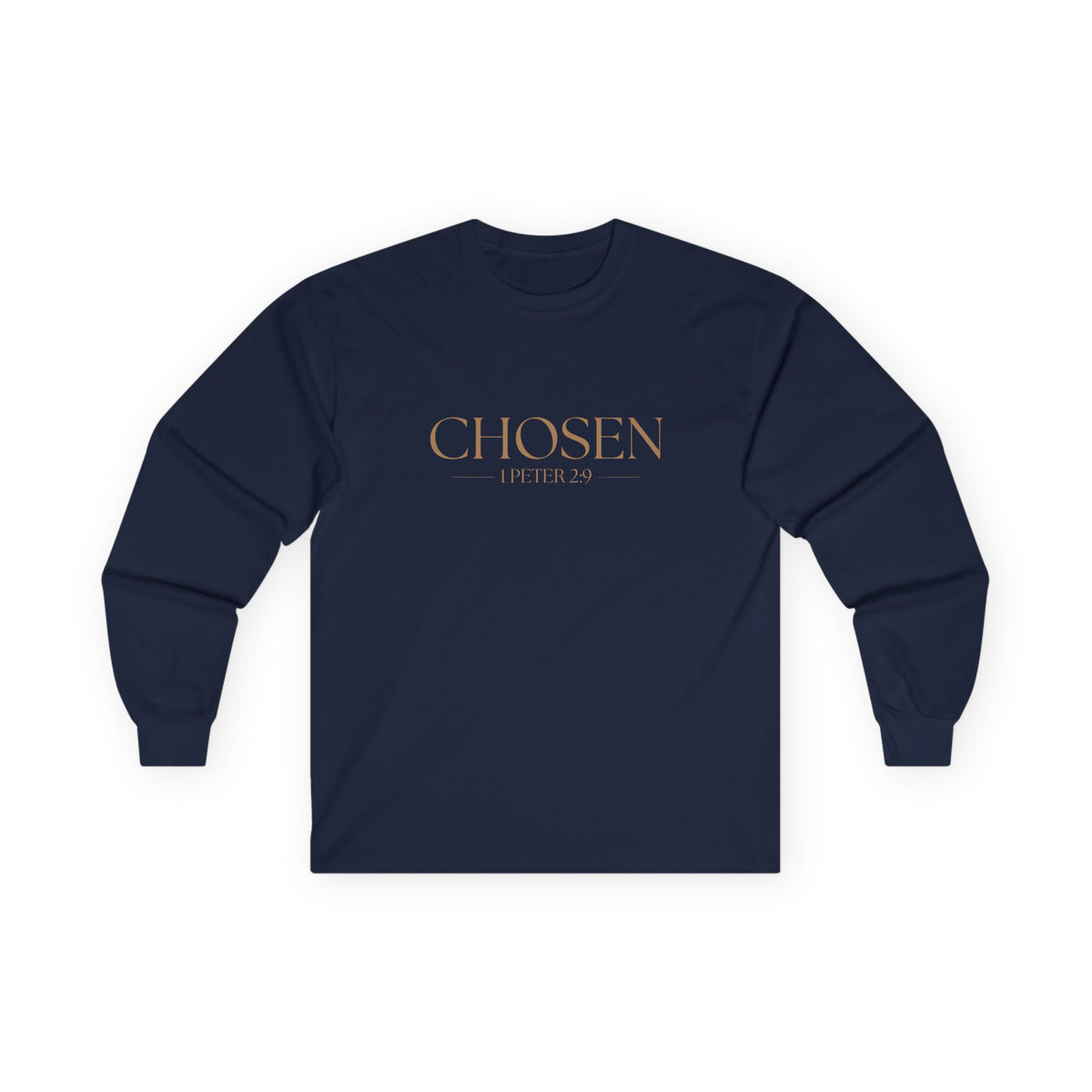 Chosen Christian Long Sleeve T-Shirt – 1 Peter 2:9 Faith in Every Season - Unisex Ultra Cotton Long Sleeve Tee