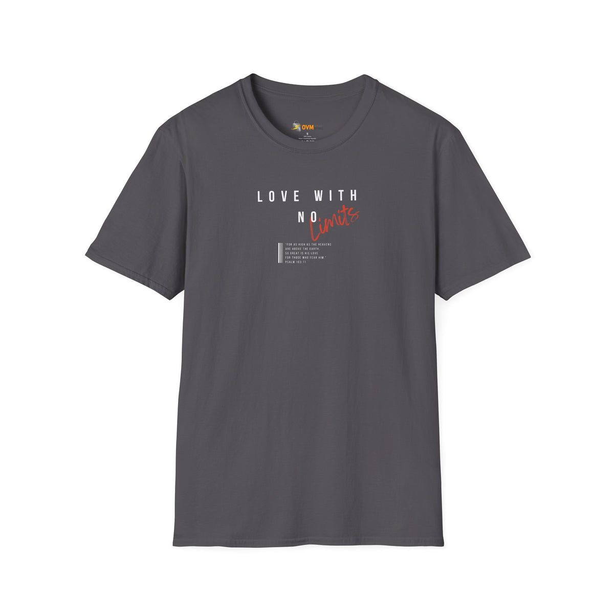 Love With No Limits- Unisex Softstyle T-Shirt