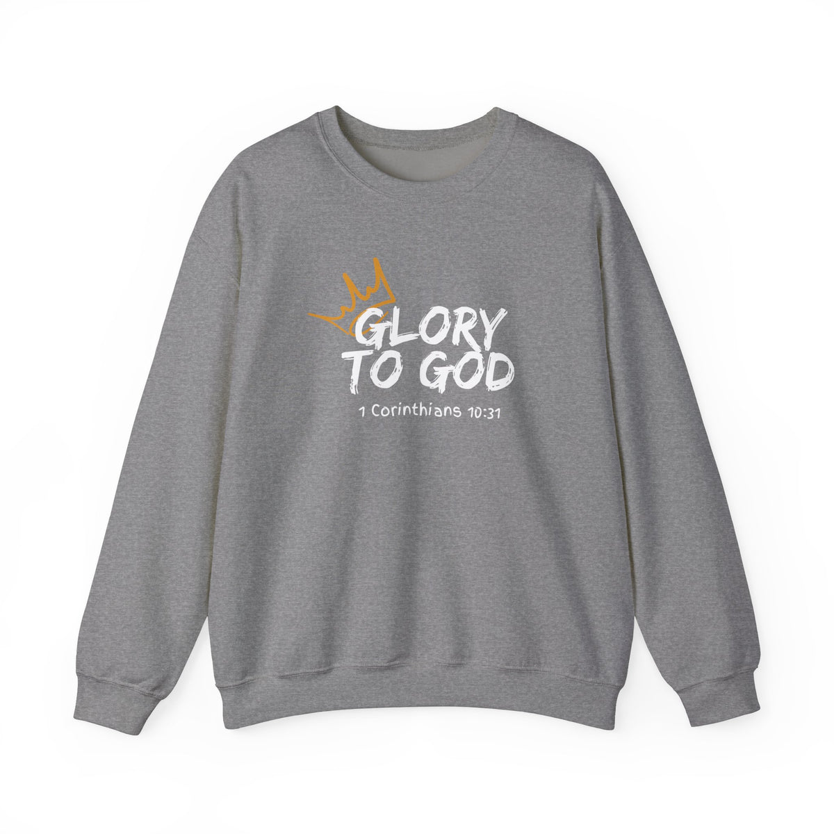 Glory To God- Unisex Heavy Blend™ Crewneck Sweatshirt