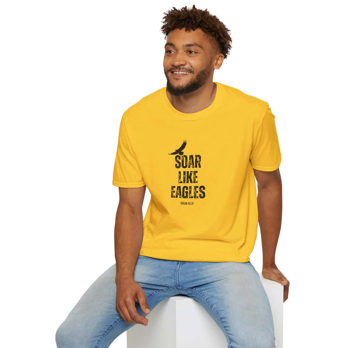 Soar Like Eagles- Unisex Softstyle T-Shirt