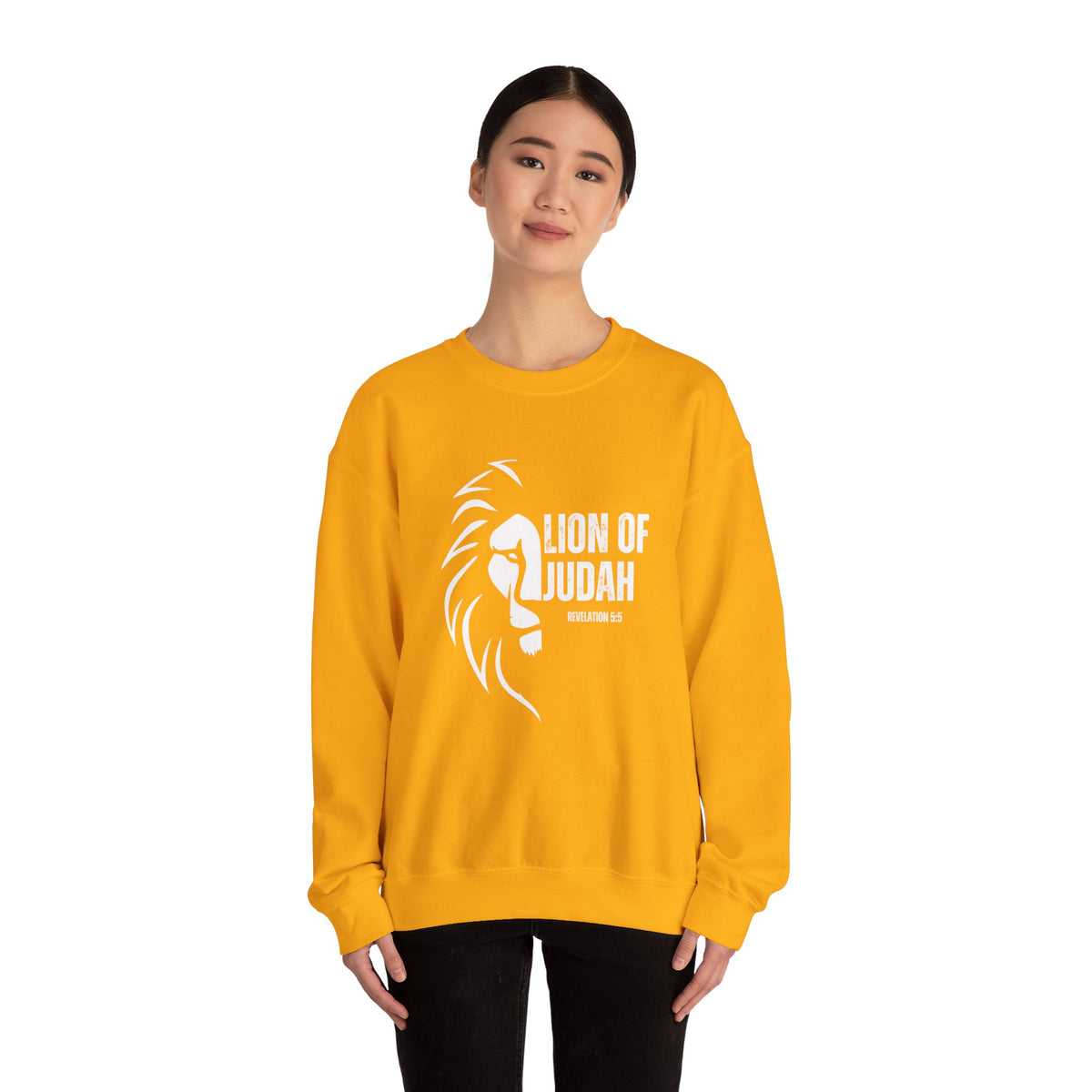 Lion Of Judah- Unisex Heavy Blend™ Crewneck Sweatshirt