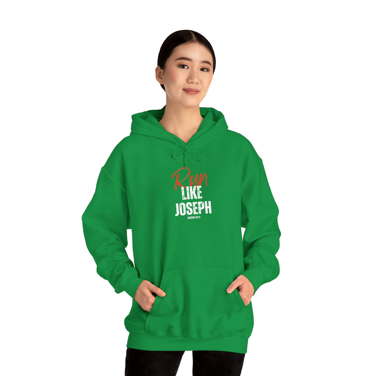 "Run Like Joseph" Unisex Heavy Blend™ Hooded Sweatshirt