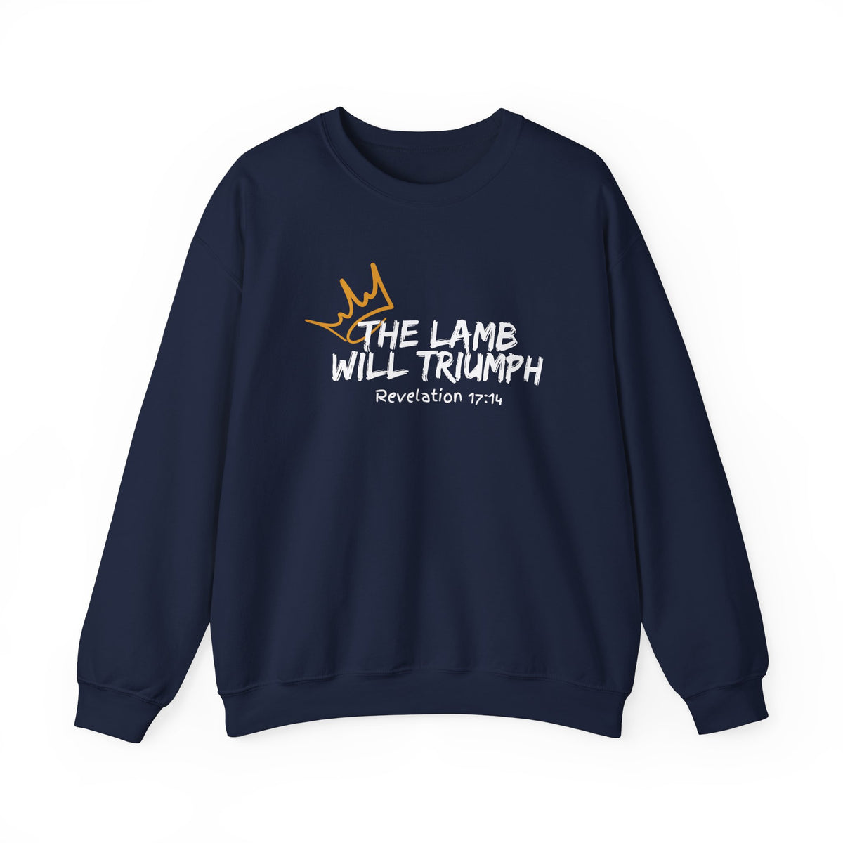 The Lamb Will Triumph Ver.2- Unisex Heavy Blend™ Crewneck Sweatshirt