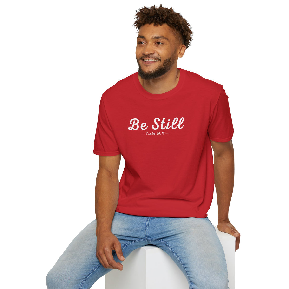 Be Still Christian T-Shirt – Psalm 46:10 Faith Apparel