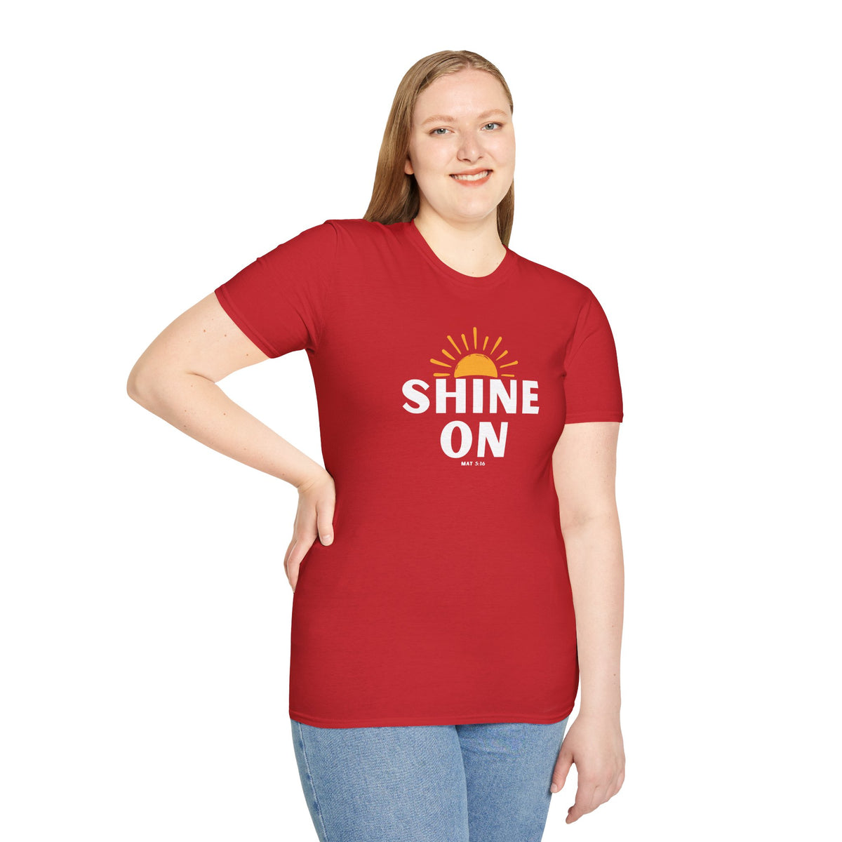 Shine On - Unisex Softstyle T-Shirt