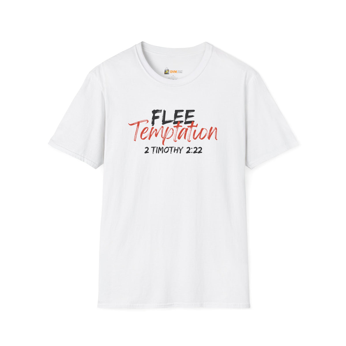 Flee Temptation Unisex Softstyle T-Shirt