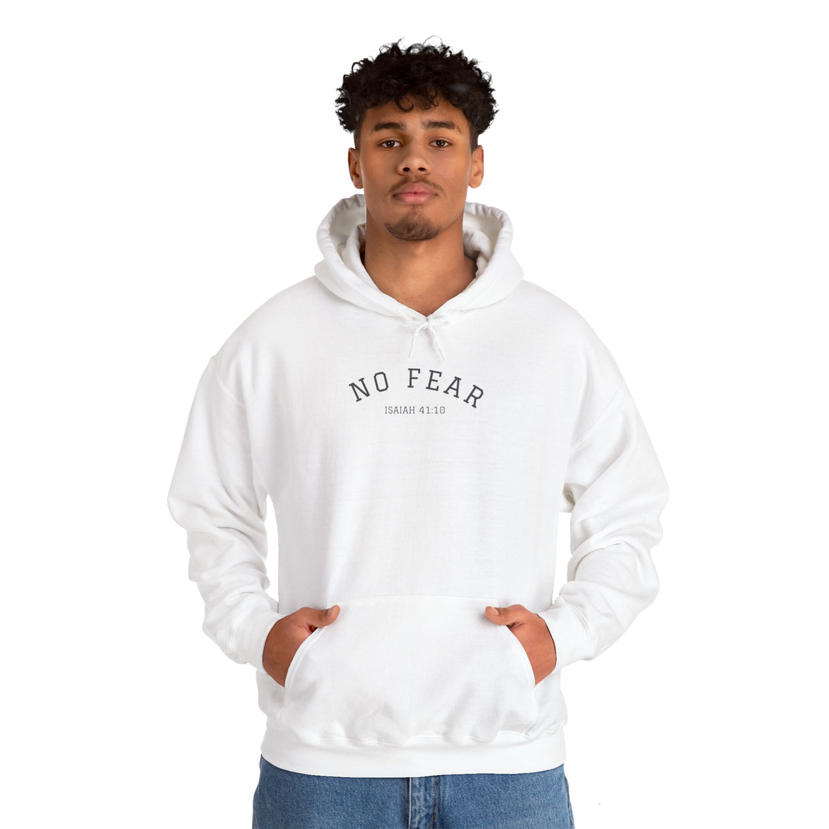 "No Fear" Unisex Heavy Blend™ Hooded Sweatshirt