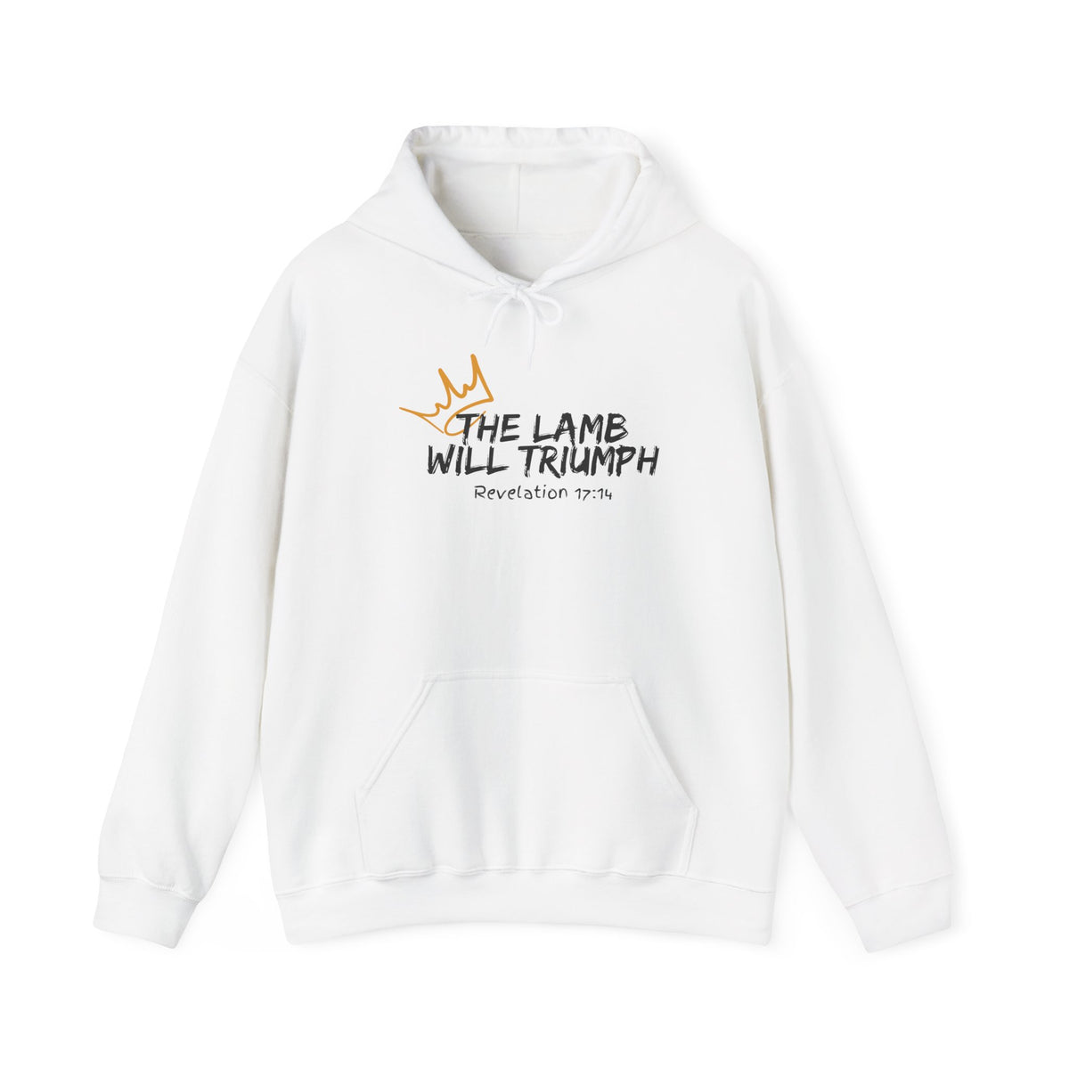 "The Lamb Will Triumph" Unisex Heavy Blend™ Hooded Sweatshirt