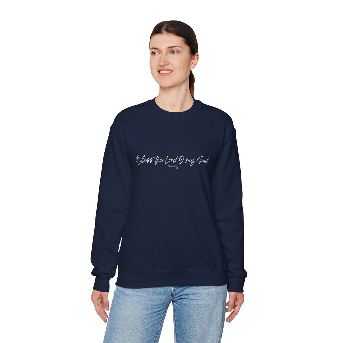 Bless The Lord O My Soul | Ladies' Heavy Blend™ Crewneck Sweatshirt