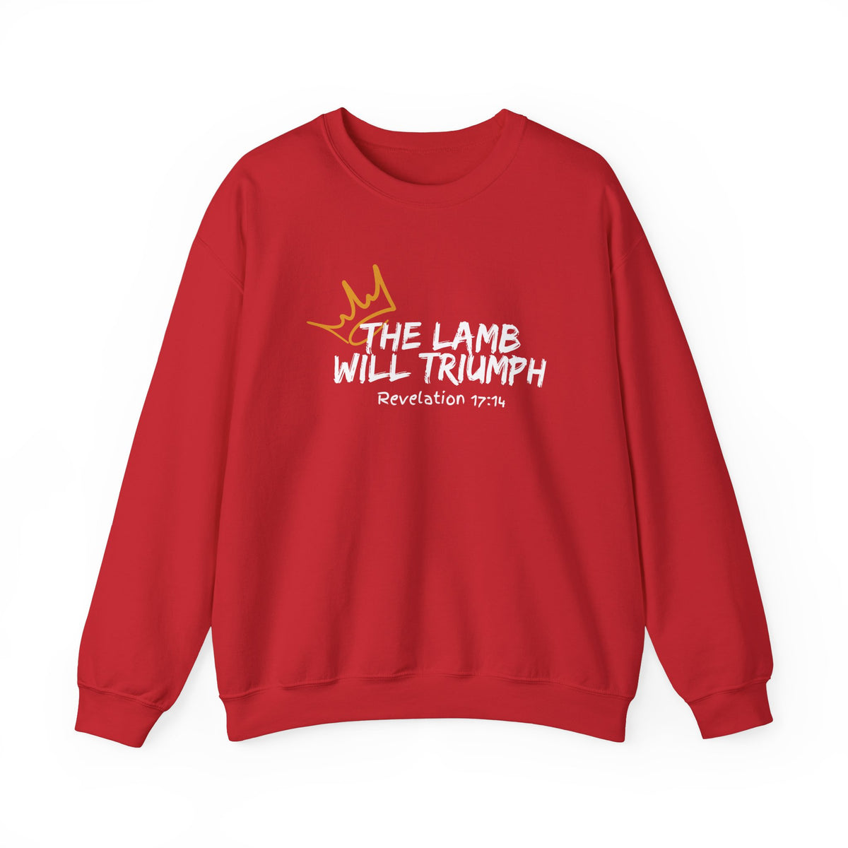 The Lamb Will Triumph Ver.2- Unisex Heavy Blend™ Crewneck Sweatshirt