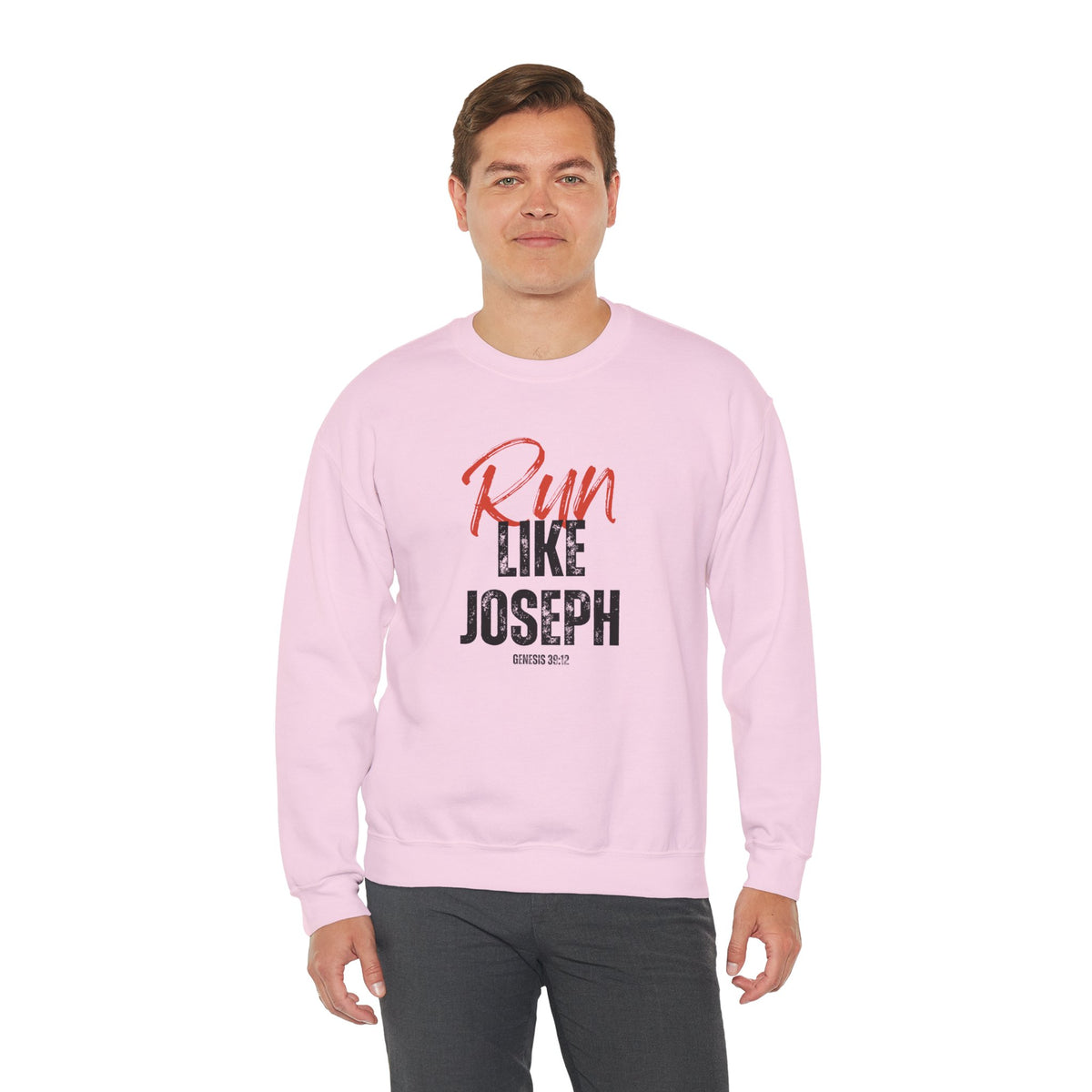 Run Like Joseph- Unisex Heavy Blend™ Crewneck Sweatshirt