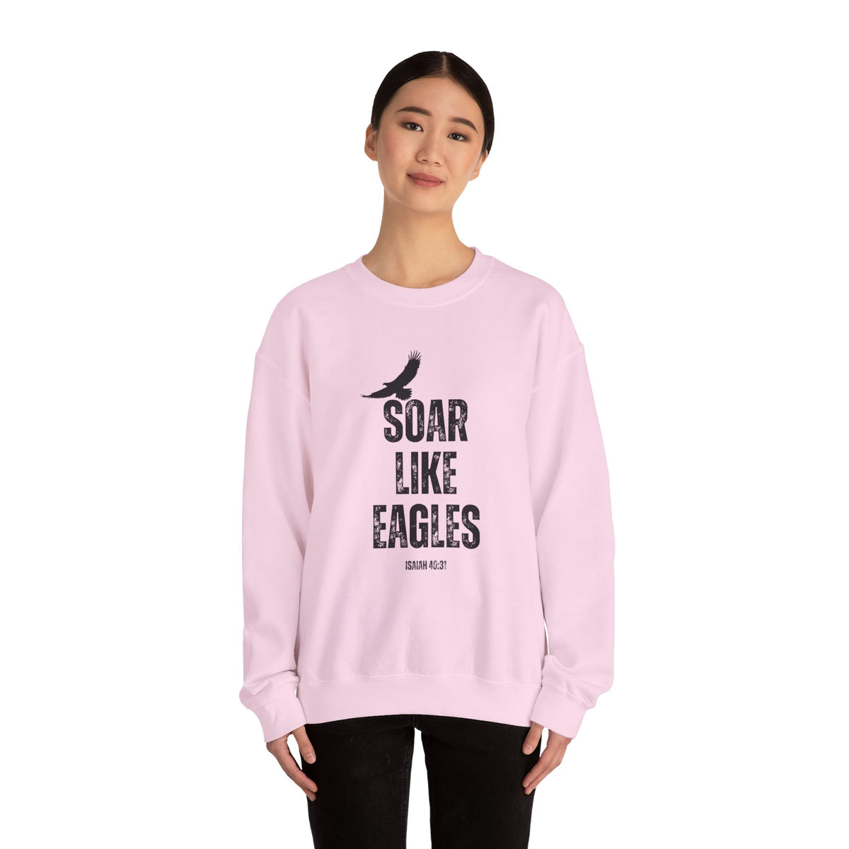 Soar Like Eagles- Unisex Heavy Blend™ Crewneck Sweatshirt