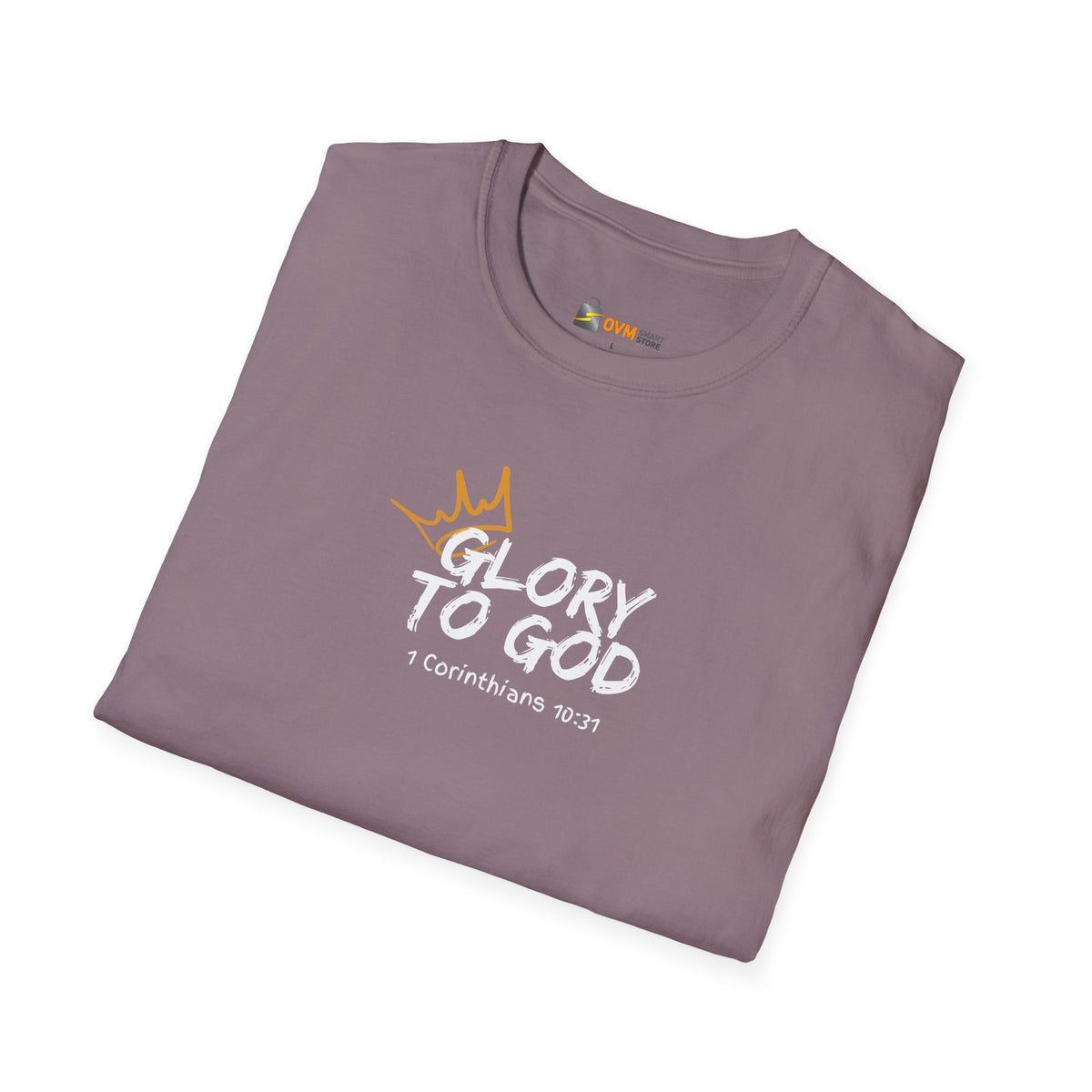 Glory To God- Unisex Softstyle T-Shirt