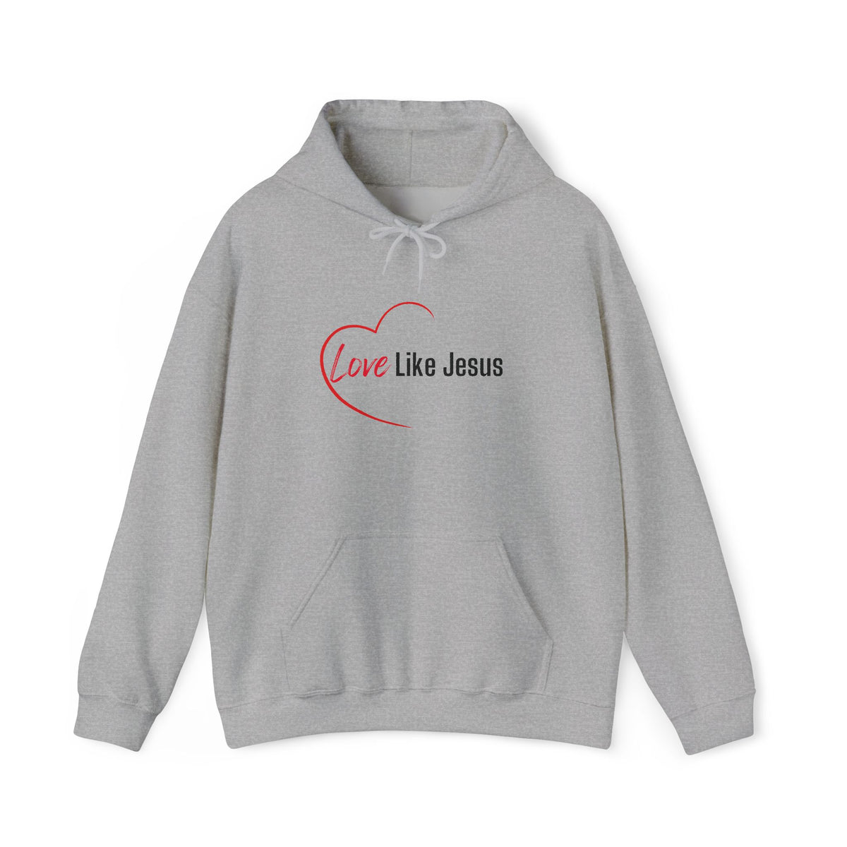 Love Like Jesus Christian Hoodie – Faith-Inspired Comfort Wear - Unisex Heavy Blend™ Hooded Sweatshirt