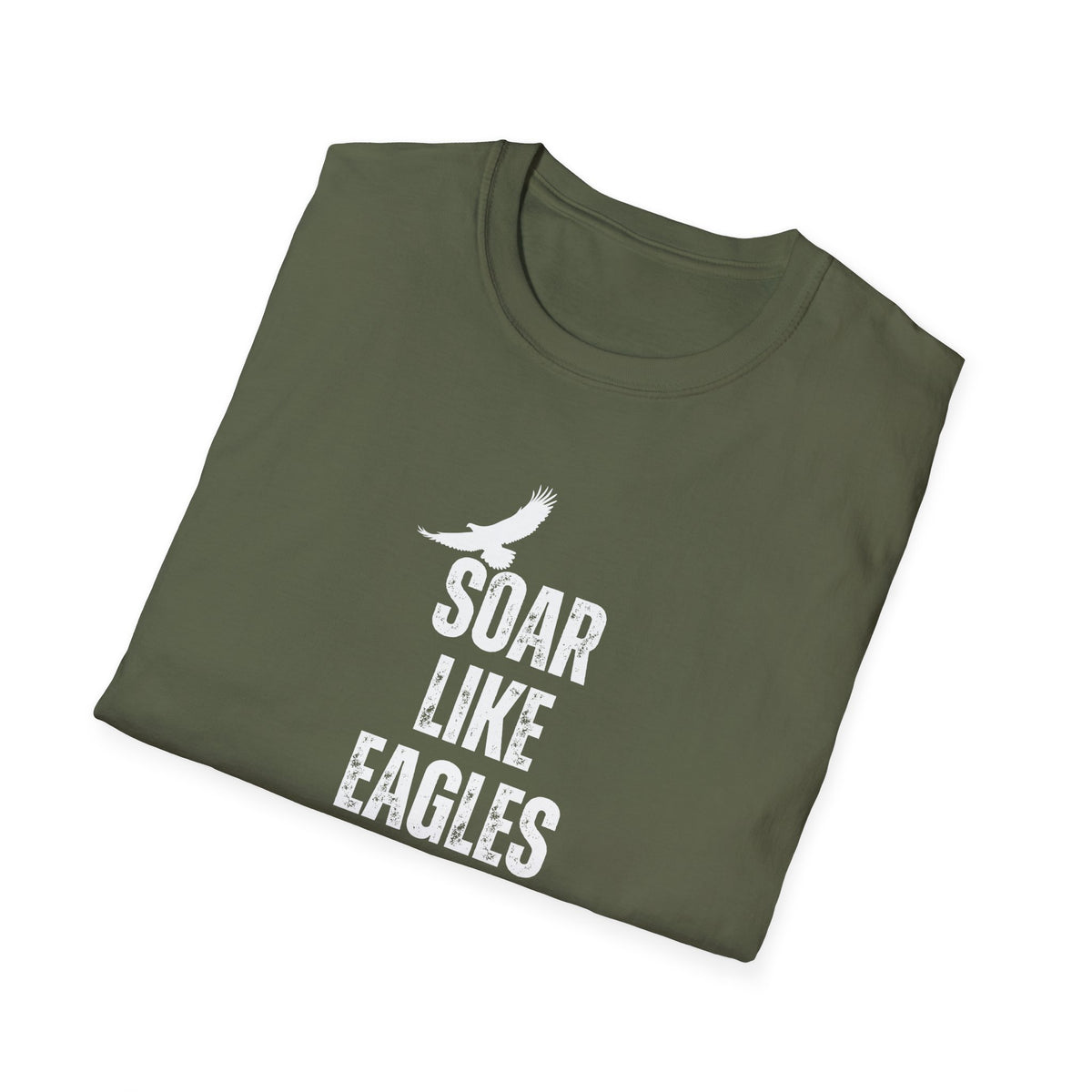 "Soar Like Eagles" Unisex Softstyle T-Shirt