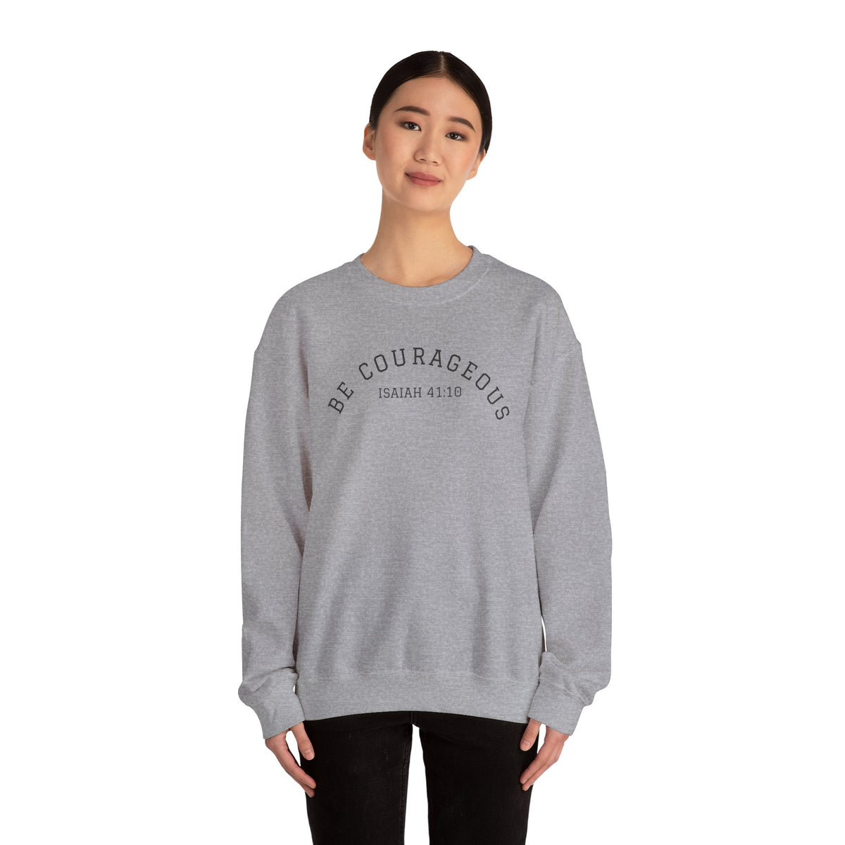 Be Courageous- Unisex Heavy Blend™ Crewneck Sweatshirt