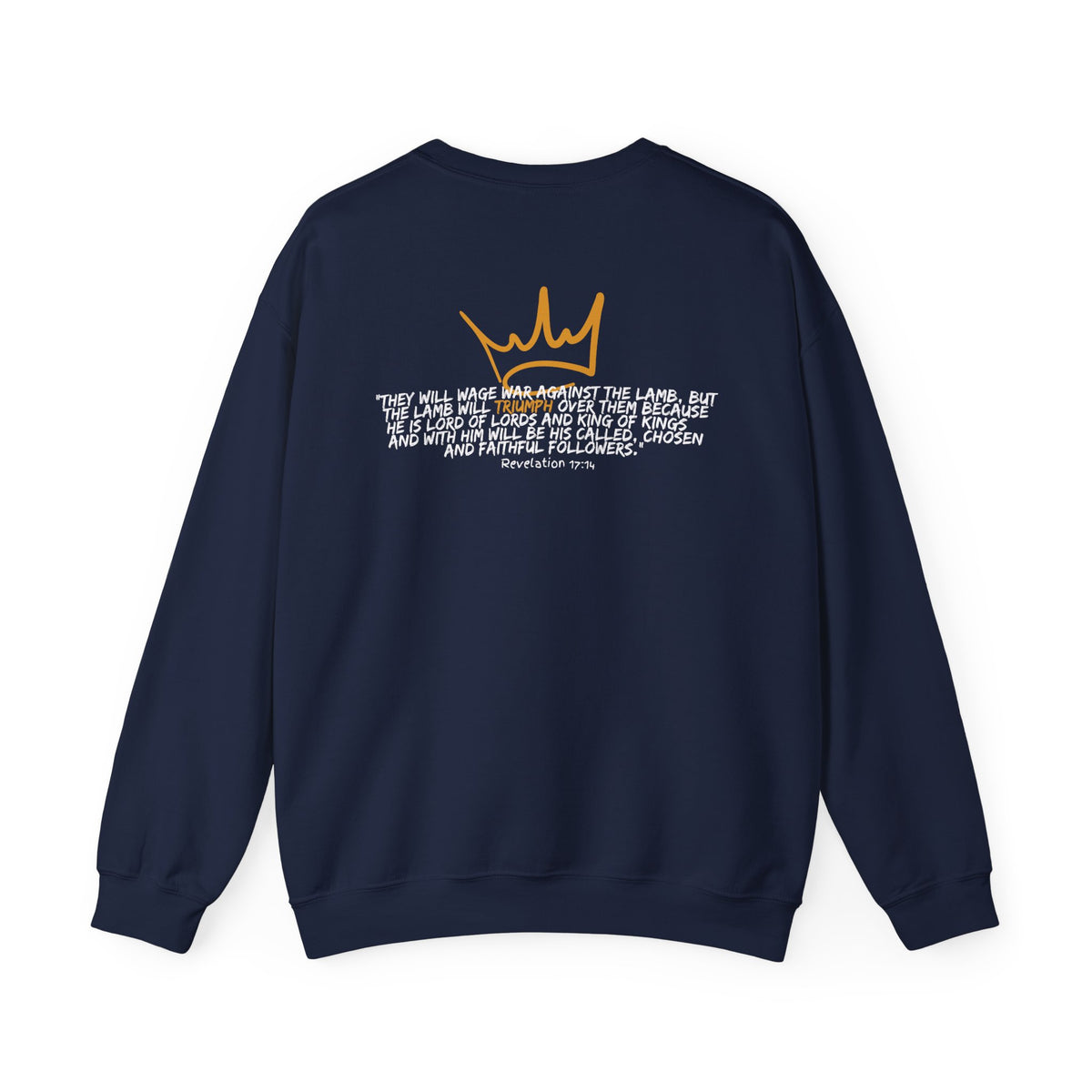 The Lamb Will Triumph Ver.2- Unisex Heavy Blend™ Crewneck Sweatshirt