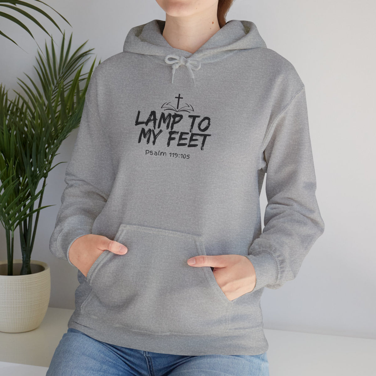 "Lamp To My Feet" Unisex Heavy Blend™ Hooded Sweatshirt