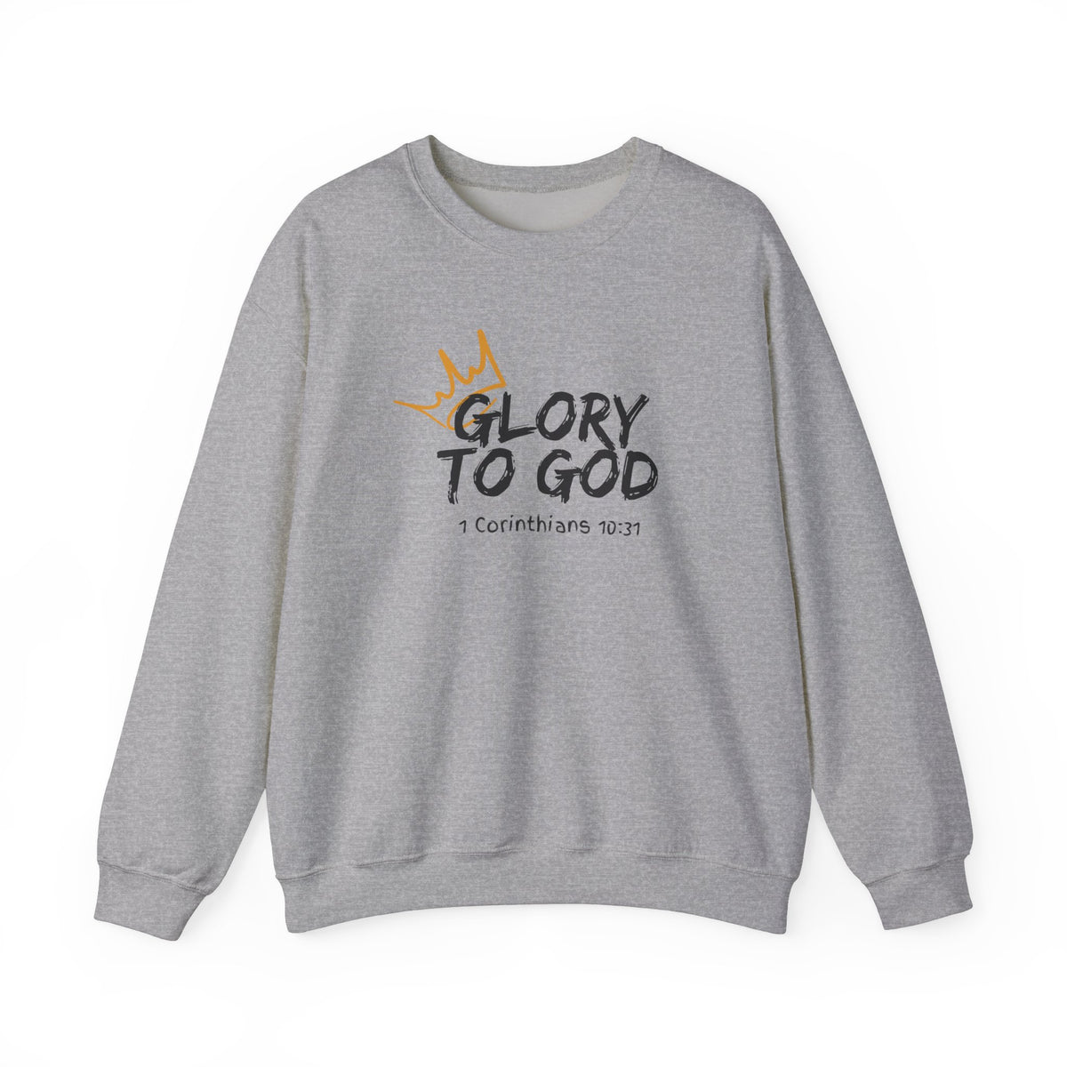 Glory To God- Unisex Heavy Blend™ Crewneck Sweatshirt