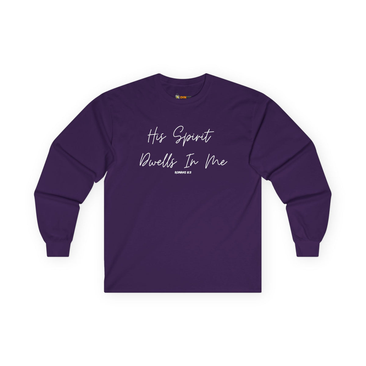 His Spirit Dwells In Me- Unisex Ultra Cotton Long Sleeve Tee