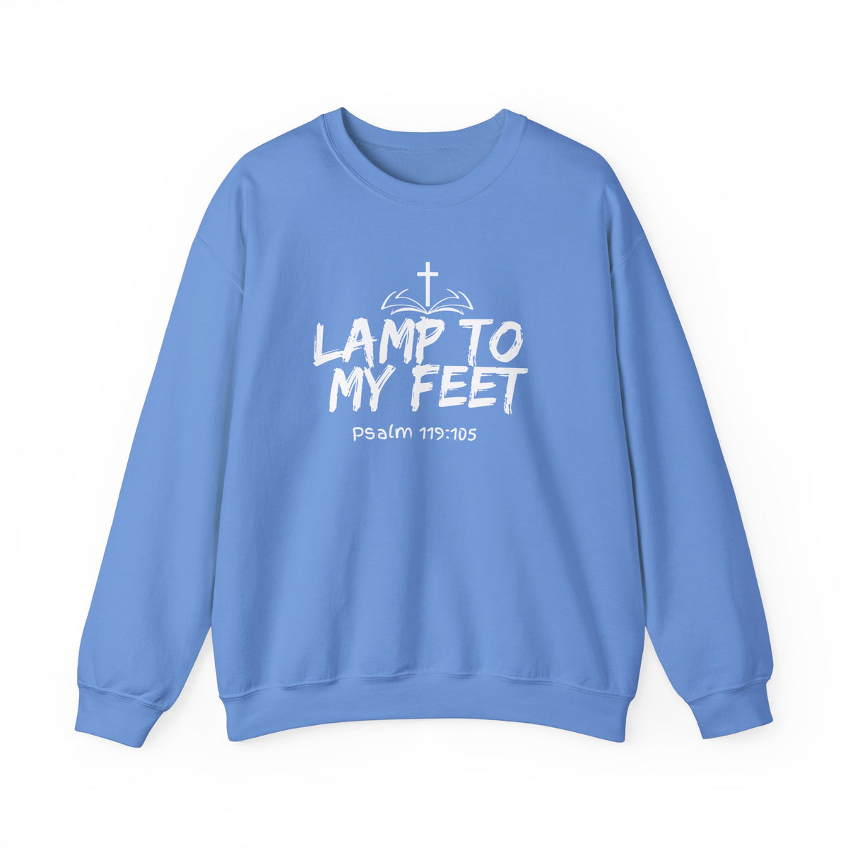 Lamp To My Feet- Unisex Heavy Blend™ Crewneck Sweatshirt